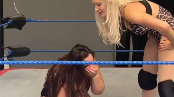 Bad Girls Wrestling - Stink face trash talk wrestling match.webp