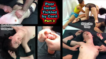 Bleufetish Tickling - Pt 3 Poor Isobel Tickled by Corri -Little Cutie Isobel is now being Tickled by.webp