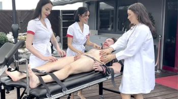 Jolie Berrie - Brutal Nurse Gang Tickling Therapy – Ice-Cold, No Escape, 3-on-1 Torment - part I [.webp