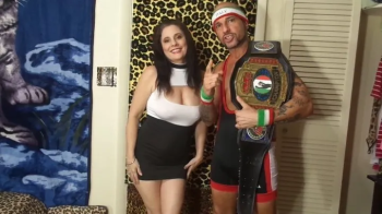 Uiwp Entertainment - INTERGENDER MATCH MAN VS WOMEN FULL NELSON WRESTLING HOLD CHALLENGE & BLOWJOB.webp