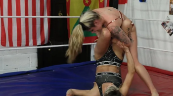 The Real Wrestling Store - Dec 23 Live Event Match 1 Michaela vs Sheela.webp