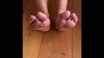 Foot Fetish Dreaming - Ariel reverse foot gagging.webp