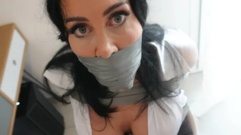 Frenchbondage - Mila AMORA - Secretary bound and gagged.webp