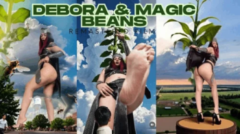 Giantessdebora - Debora and the magic beans.webp
