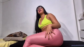 Calisa's Bondage Diaries - Pantyhose Door Bondage- Tape Gagged, Hooded, and Made to Cum.webp