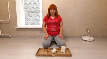 Layla Taylor - Big Mess in Grey Leggings.webp