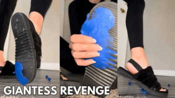 Ivys Feet - Giantess Feet Revenge Slipper Crush.webp