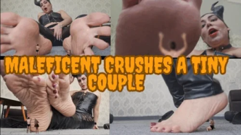 Giantessdebora - Maleficient squish tiny couple SFX.webp