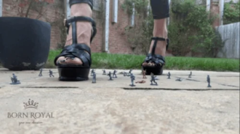 Bornroyal Feet - Goddess in platforms crushes little army (voice).webp