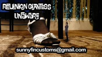 Sunny Fin - Reunion Giantess Unaware- Sunny Finn dazzles in this fun unaware giantess clip featuring.webp