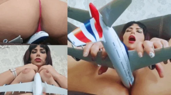 Giantessdebora - Giantess insertion my tiny airplane.webp