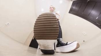 Under Giantess Soles - Jenny - beneath her massive sneakers VR 360 5,7K.webp