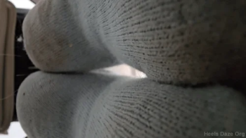 Heels Daze Org - Unaware Giantess Working on Laptop in Socks Pt 5.webp