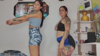 Latinamanyfetish - We continue with the yoga classes but my farts are very loud and I can't hold it.webp