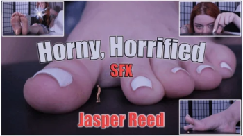 Giantess Shrinking Feet - Horny, Horrified - SFX (hd).webp