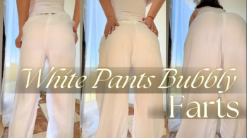 Gassy Kat - White Pants Bubbly Farts.webp