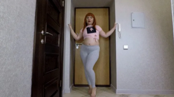 Layla Taylor - Gift in Gray Leggings.webp