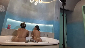 Babiventurafetish - Behind the scenes in a bubble bath with lots of farts by Babi Ventura and Bruna.webp