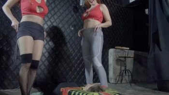 Gf Classics Clips - Queens taking slaves to a dungeon and farting a lot in this useless girl's face.webp