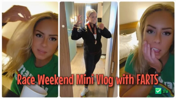 Vicktoria Tacos Fart Fetish Flirt - Half Marathon Race Weekend Mini Vlog with Farts (Behind the Scen.webp