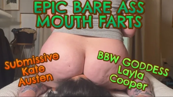 Fetish Nature Films - BBW Bare Ass Face Farts on Kate Austen!.webp