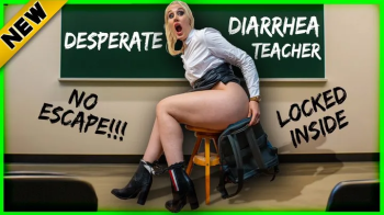 Diane Chrystall - Desperate Diarrhea- Locked inside Classrom.webp
