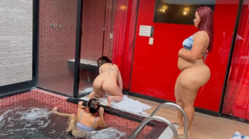 Goddess Scarlet White - POOL SIDE FART DOMINATION PART 2 By SCARLET WHITE, ROSALIA AND ANITA CAM BY.webp