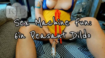 Ladykassandra - Sex Machine Fun- 6in Peasant Dildo.webp