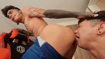 Teenmalefeet - Farting to my Step-Brother in mouth.webp