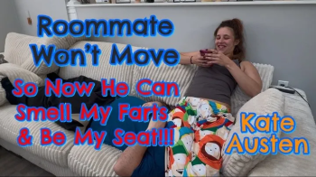 Lost With Kate Austen - Roommate Won't Move! So I sit on his Face and Fart!.webp