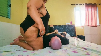 Manuela Albertine Fetish - Farting Brazilian milf, part 2, by BBW Priscila and Slave, (cam by Manu).webp