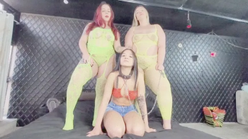Fetish Factory Brazil Farting - TWO FART GODDESSES DOMINATING THE 18 YEAR OLD SLAVE WITH INSANE FART.webp