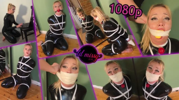 Lil Missy Uk Store - Lil Missy UK in Latex Spy Gets Caught Tied And Gagged 1080p.webp
