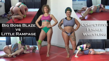 Blaze vs Little Rampage- Competitive Female Wrestling (March 2026).webp